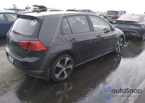 2017 Volkswagen Golf Gti Autobahn 4-Door/S 4-Door/Se 4-Door/Sport 4-Door из США, поврежденный, VIN 3VW5T7AU4HM065480